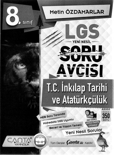 LGS YENİ NESİL SORU AVCISI T.C. İNKILAP TARİHİ VE ATATÜRKÇÜLÜK YKS Fotokopi