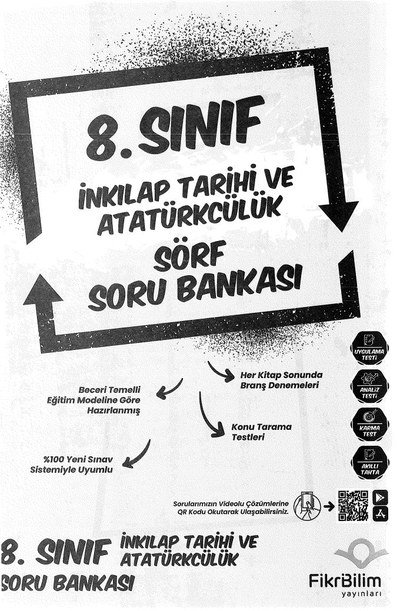İNKILAP TARİHİ VE ATATÜRKÇÜLÜK SÖRF SORU BANKASI YKS Fotokopi