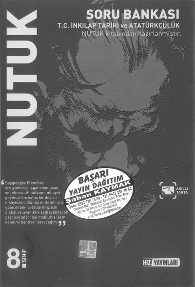 NUTUK T.C. İNKILAP TARİHİ VE ATATÜRKÇÜLÜK SORU BANKASI YKS Fotokopi