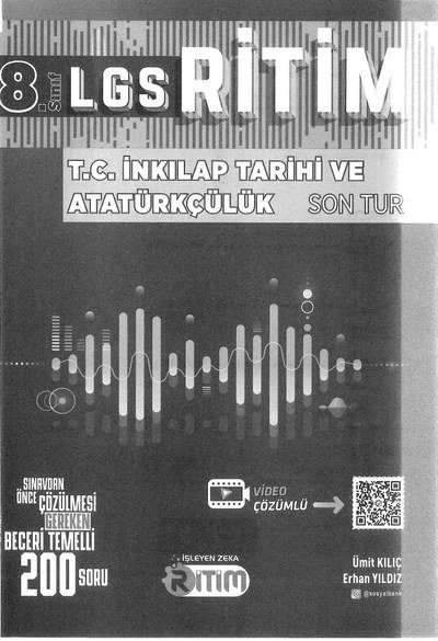 T.C. İNKILAP TARİHİ VE ATATÜRKÇÜLÜK SON TUR YKS Fotokopi