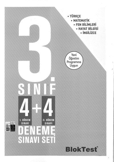4+4 DENEME SINAVI SETİ YKS Fotokopi