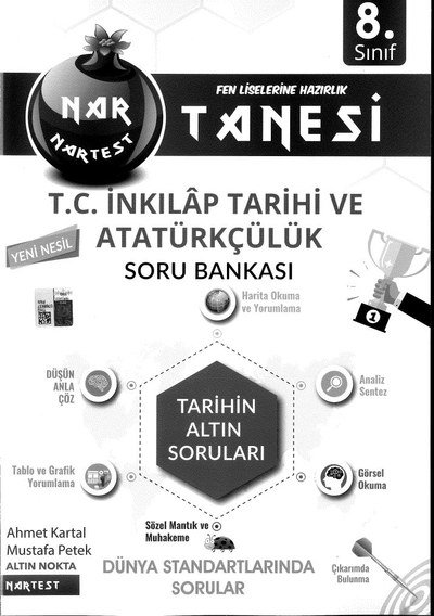 T.C. İNKILAP TARİHİ VE ATATÜRKÇÜLÜK SORU BANKASI YKS Fotokopi