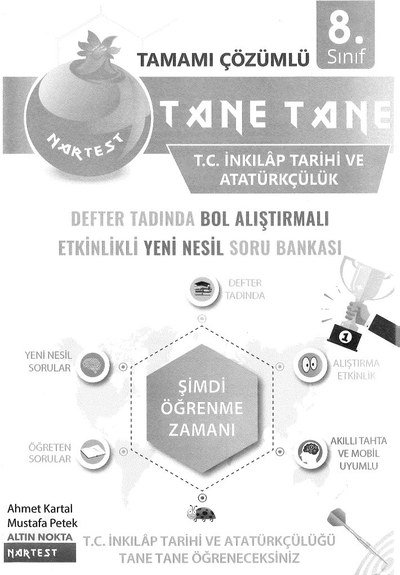T.C. İNKILAP TARİHİ VE ATATÜRKÇÜLÜK YENİ NESİL SORU BANKASI YKS Fotokopi
