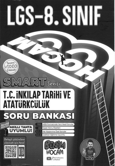LGS SMART SERİSİ T.C. İNKILAP TARİHİ VE ATATÜRKÇÜLÜK SORU BANKASI YKS Fotokopi