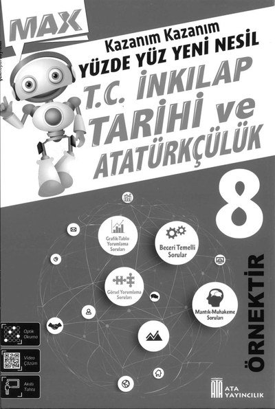 YÜZDE YÜZ YENİ NESİL T.C. İNKILAP TARİHİ VE ATATÜRKÇÜLÜK YKS Fotokopi