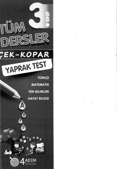 TÜM DERSLER YKS Fotokopi