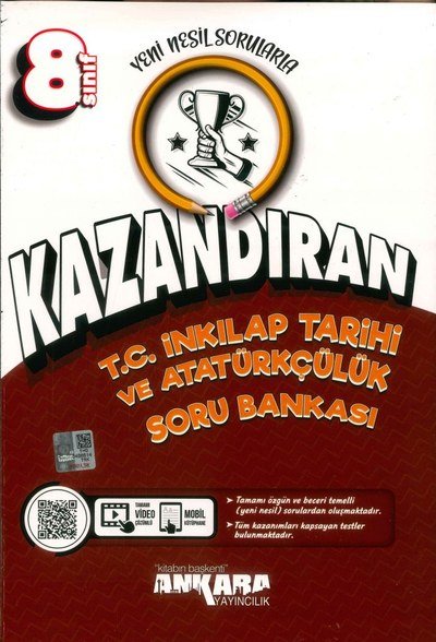 KAZANDIRAN T.C. İNKILAP TARİHİ VE ATATÜRKÇÜLÜK SORU BANKASI YKS Fotokopi