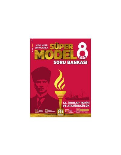SÜPER MODEL SORU BANKASI T.C. İNKILAP TARİHİ VE ATATÜRKÇÜLÜK YKS Fotokopi