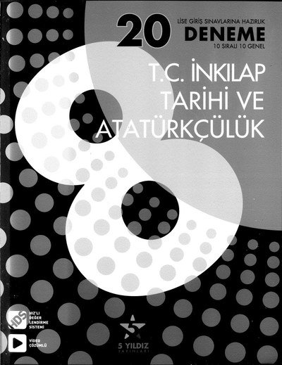20 DENEME T.C. İNKILAP TARİHİ VE ATATÜRKÇÜLÜK YKS Fotokopi