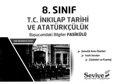 T.C. İNKILAP TARİHİ VE ATATÜRKÇÜLÜK BAŞUCUMDAKİ BİLGİLER FASİKÜLÜ YKS Fotokopi