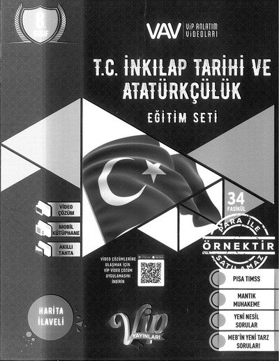 T.C. İNKILAP TARİHİ VE ATATÜRKÇÜLÜK EĞİTİM SETİ YKS Fotokopi