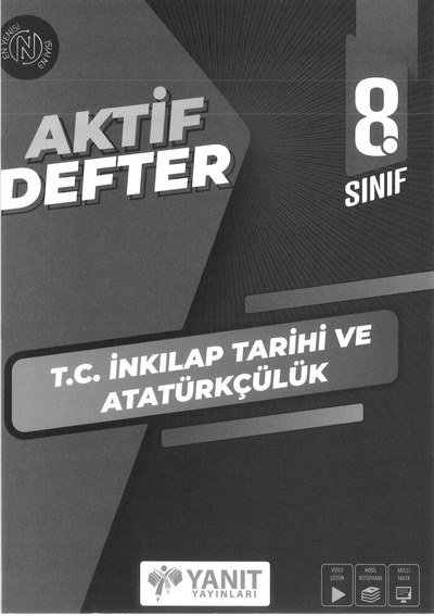 AKTİF DEFTER T.C. İNKILAP TARİHİ VE ATATÜRKÇÜLÜK YKS Fotokopi