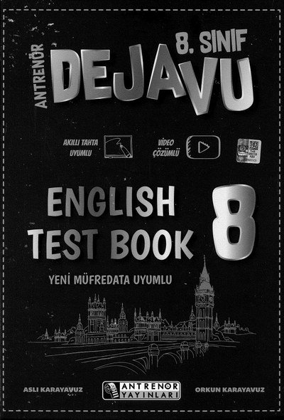 ANTRENÖR DEJAVU ENGLISH TEST BOOK YKS Fotokopi