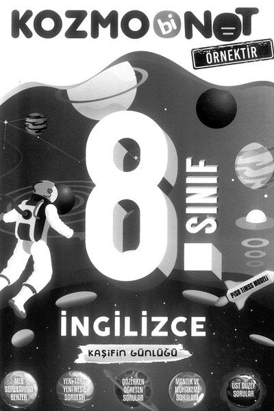 KOZMO BİNOT İNGİLİZCE KAŞİFİN GÜNLÜĞÜ YKS Fotokopi