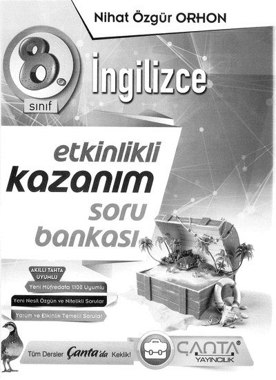 İNGİLİZCE ETKİNLİKLİ KAZANIM SORU BANKASI YKS Fotokopi