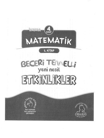 MATEMATİK 1. KİTAP YKS Fotokopi