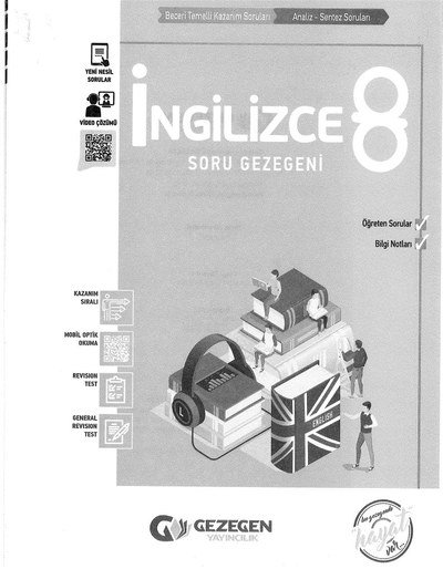 İNGİLİZCE SORU GEZEGENİ YKS Fotokopi