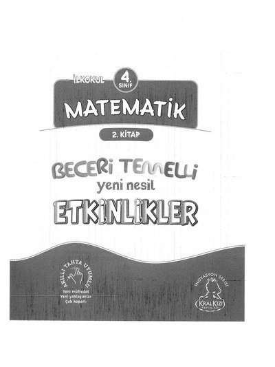 MATEMATİK 2. KİTAP YKS Fotokopi