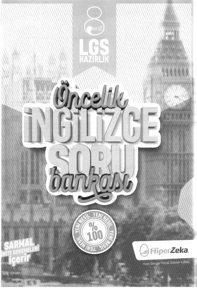 ÖNCELİK İNGİLİZCE SORU BANKASI YKS Fotokopi