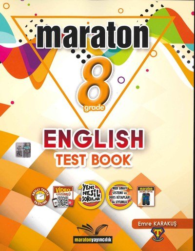 MARATON ENGLISH TEST BOOK YKS Fotokopi