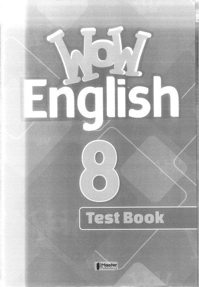 WOW ENGLISH TEST BOOK YKS Fotokopi