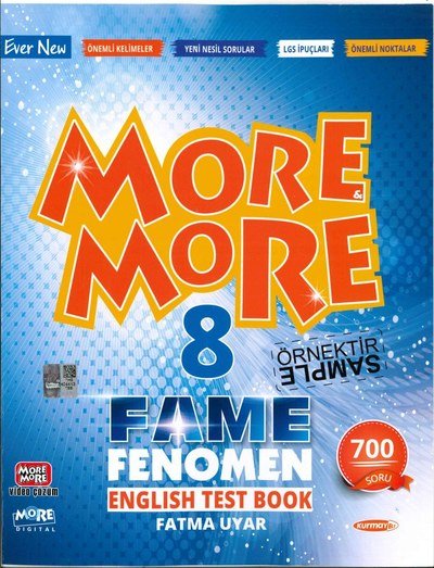 MORE MORE FAME FENOMEN ENGLISH TEST BOOK YKS Fotokopi