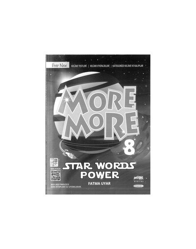 MORE MORE STAR WORDS POWER YKS Fotokopi