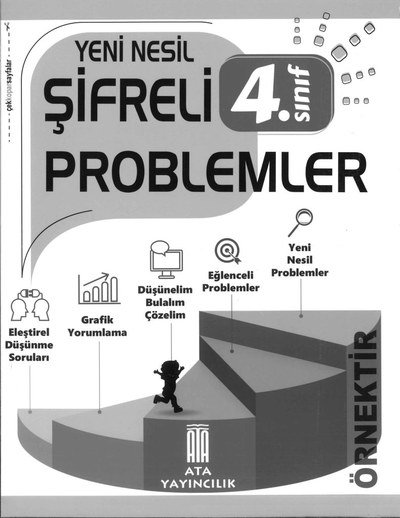 YENİ NESİL ŞİFRELİ PROBLEMLER YKS Fotokopi