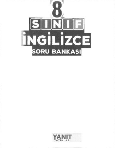 İNGİLİZCE SORU BANKASI YKS Fotokopi