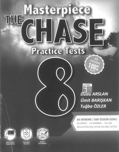 MASTERPIECE THE CHASE PRACTICE TESTS YKS Fotokopi