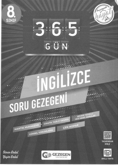 365 GÜN İNGİLİZCE SORU GEZEGENİ YKS Fotokopi