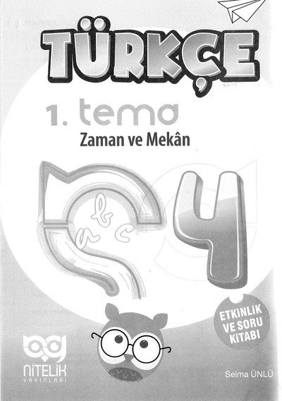 TÜRKÇE ZAMAN VE MEKAN YKS Fotokopi