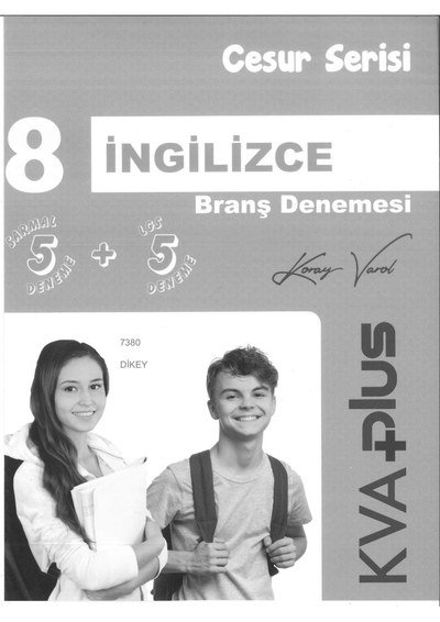 CESUR SERİSİ İNGİLİZCE BRANŞ DENEMESİ YKS Fotokopi