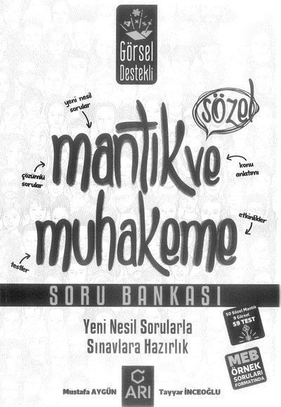 MANTIK VE MUHAKEME SORU BANKASI YENİ NESİL SORULARLA SINAVLARA HAZIRLIK YKS Fotokopi