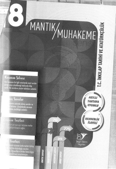 MANTIK/MUHAKEME T.C. İNKILAP TARİHİ VE ATATÜRKÇÜLÜK YKS Fotokopi