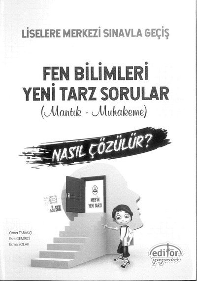 FEN BİLİMLERİ YENİ TARZ SORULAR MANTIK MUHAKEME YKS Fotokopi