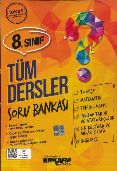 TÜM DERSLER SORU BANKASI BECERİ TEMELLİ YKS Fotokopi