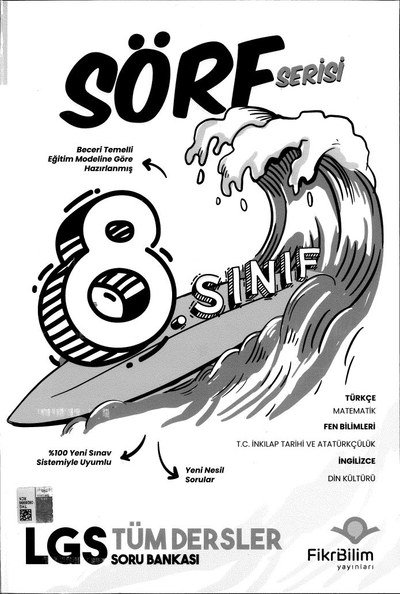 SÖRF SERİSİ LGS TÜM DERSLER SORU BANKASI YKS Fotokopi
