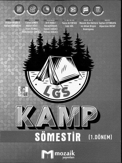 LGS KAMP SÖMESTİR YKS Fotokopi