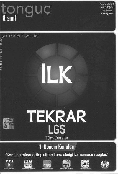 İLK TEKRAR LGS TÜM DERSLER YKS Fotokopi