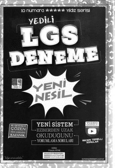 YEDİLİ LGS DENEME YENİ NESİL BECERİ TEMELLİ SORULAR YKS Fotokopi