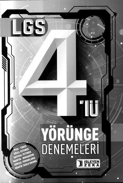 LGS 4'LÜ YÖRÜNDE DENEMELERİ YKS Fotokopi