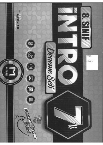 İNTRO DENEME SETİ 7'Lİ KURUMSAL DENEME TADINDA YKS Fotokopi