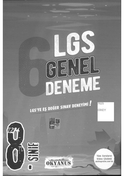 6 LGS GENEL DENEME YKS Fotokopi