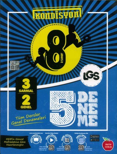 KONDİSYON 5 DENEME TÜM DERSLER GENEL DENEMELERİ YKS Fotokopi