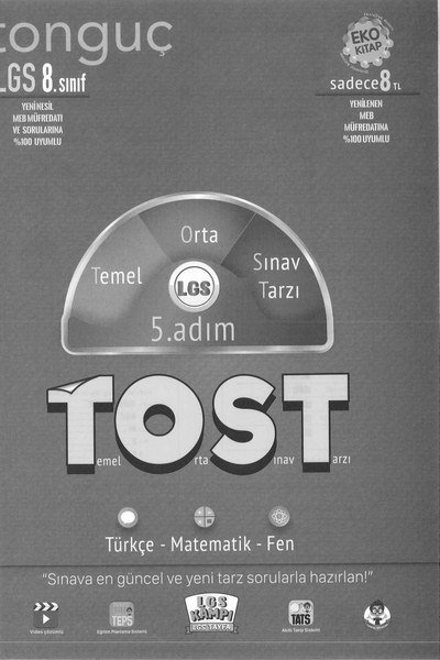 LGS TOST 5. ADIM TEMEL ORTA SINAV TARZI YKS Fotokopi