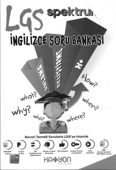 LGS İNGİLİZCE SORU BANKASI SPEKTRUM YKS Fotokopi