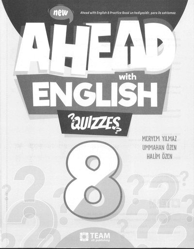 AHEAD WITH ENGLISH QUIZZES YKS Fotokopi