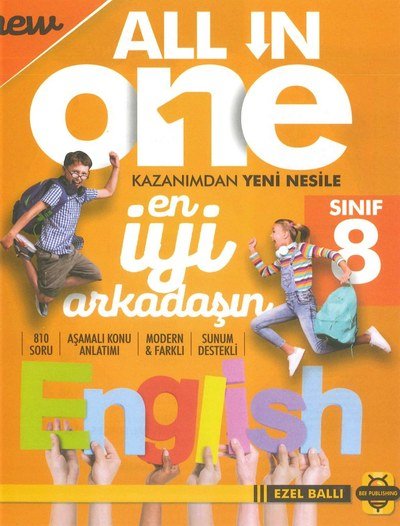 ALL IN ONE KAZANIMDAN YENİ NESİLE EN İYİ ARKADAŞIN ENGLISH YKS Fotokopi