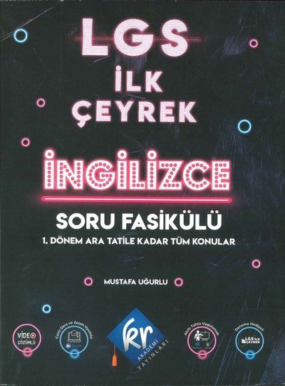 LGS İLK ÇEYREK İNGİLİZCE SORU FASİKÜLÜ YKS Fotokopi